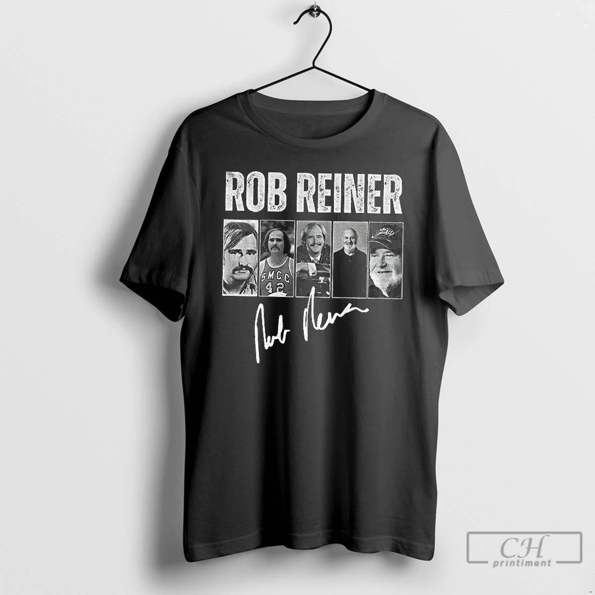 Premium Rob Reiner In Memory Of Rob Reiner 1947 2025 Graphic Signature T Shirts Sweater