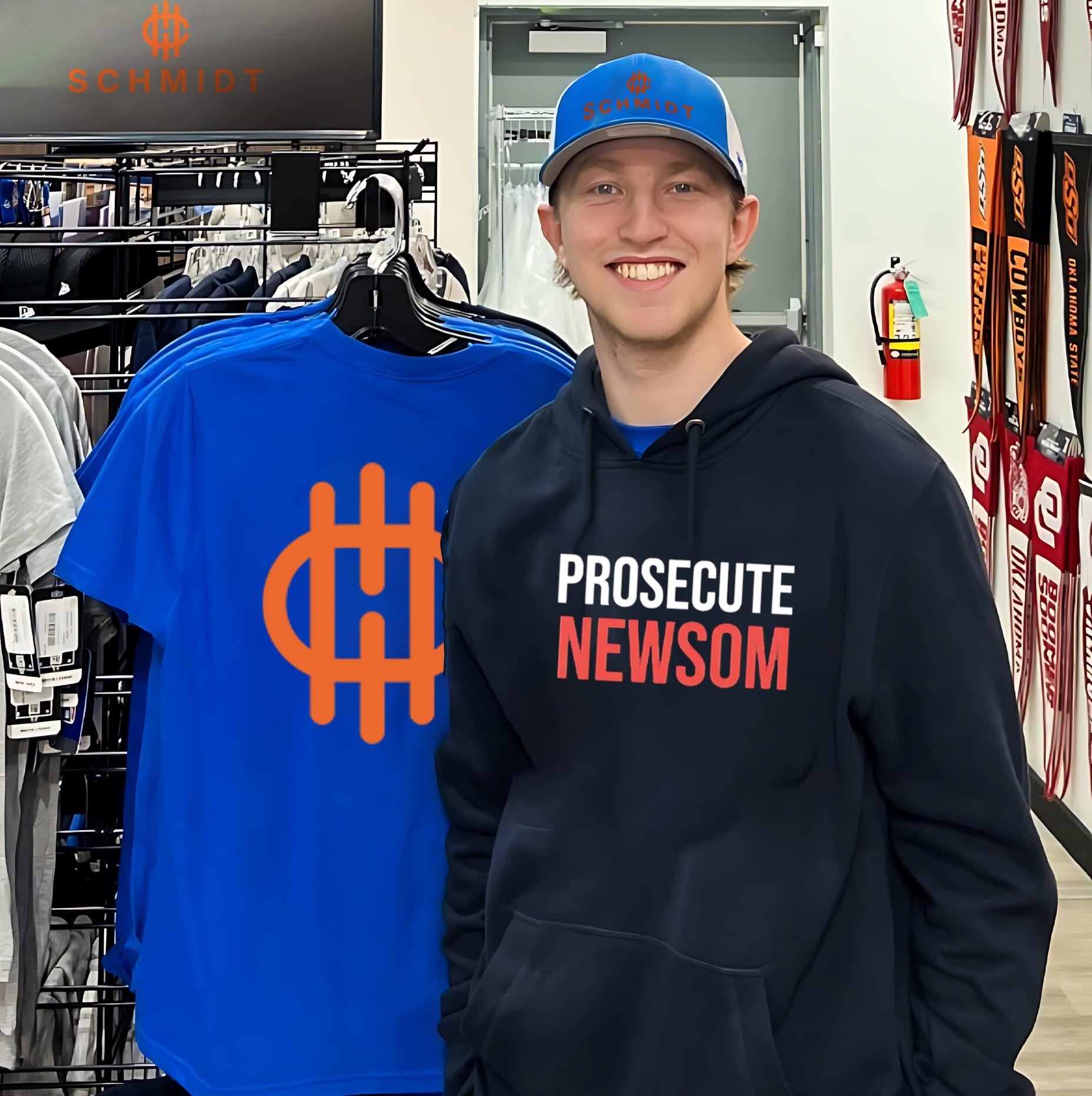Prosecute Newsom California Politics Political Protest shirt