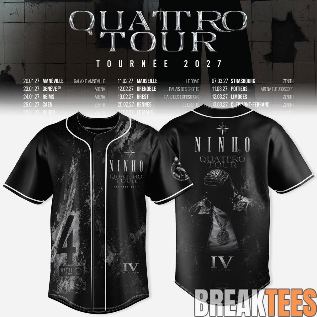 Ninho QUATTRO Tour Baseball Jersey
