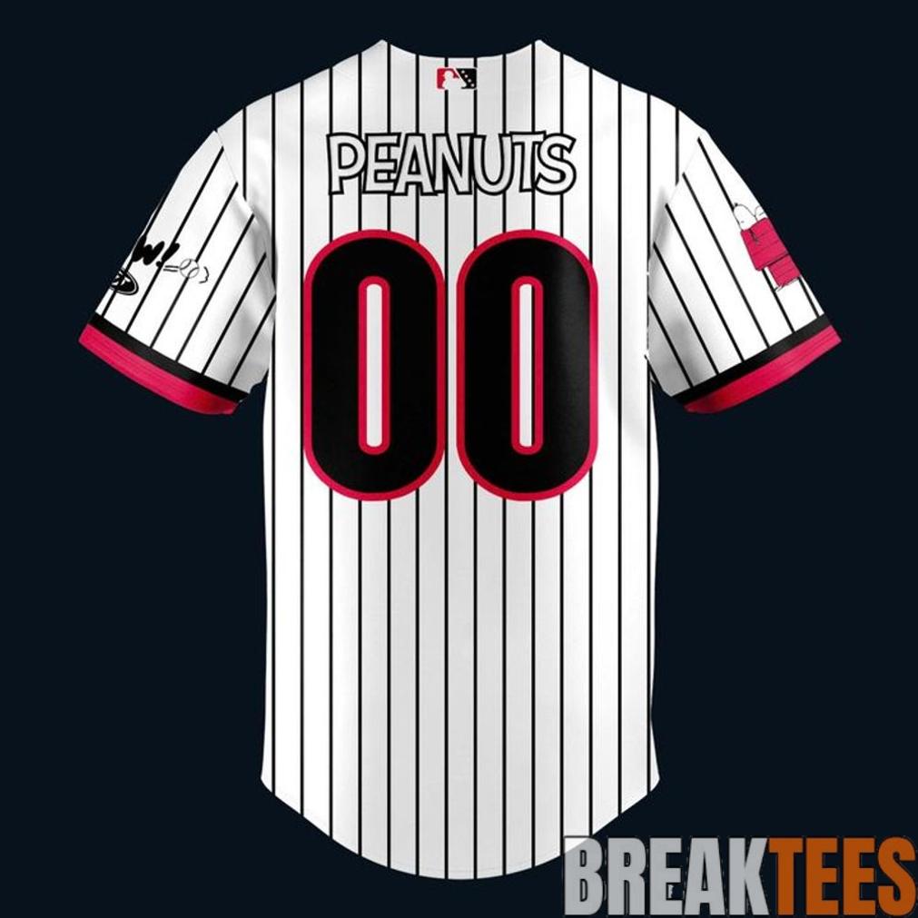 Reno Aces x 2026 Peanuts Night Limited Edition Baseball Jersey
