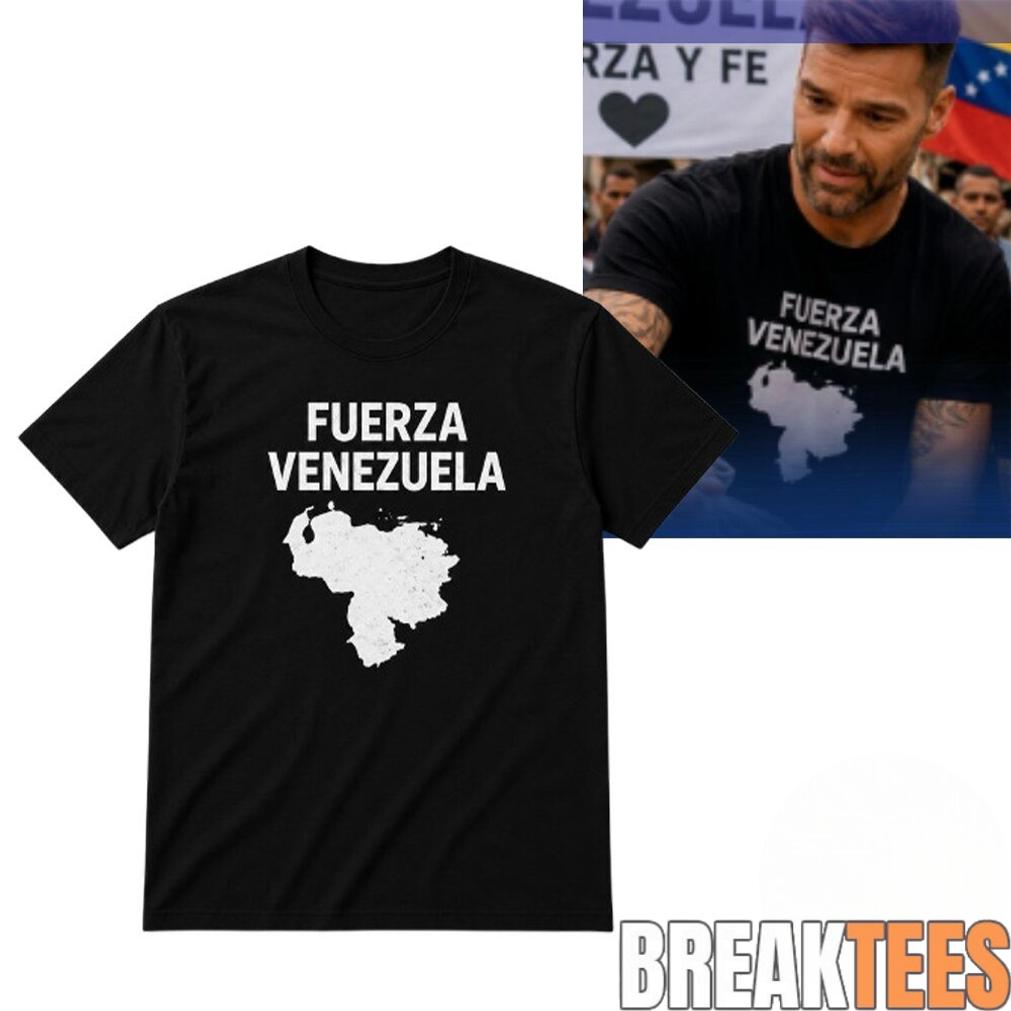 Ricky Martin Fuerza Venezuela Shirt