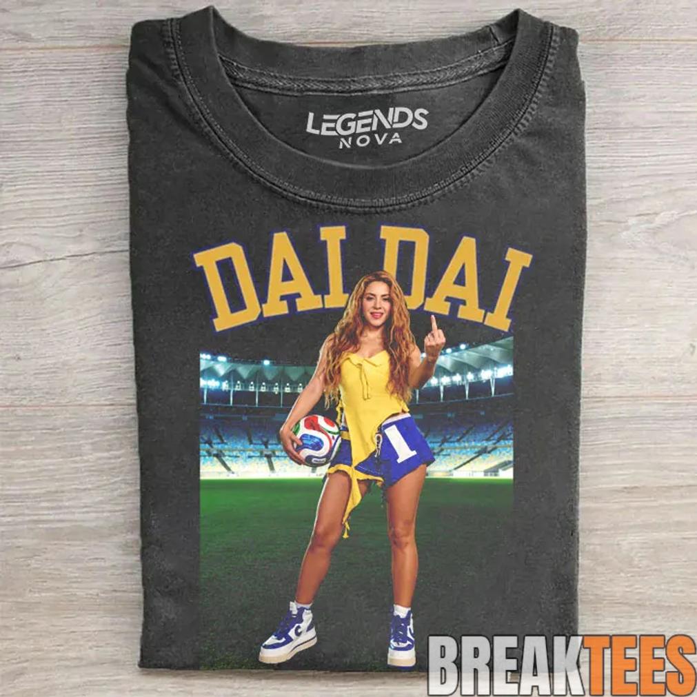 Shakira World Cup 2026 Dai Dai Graphic Shirt