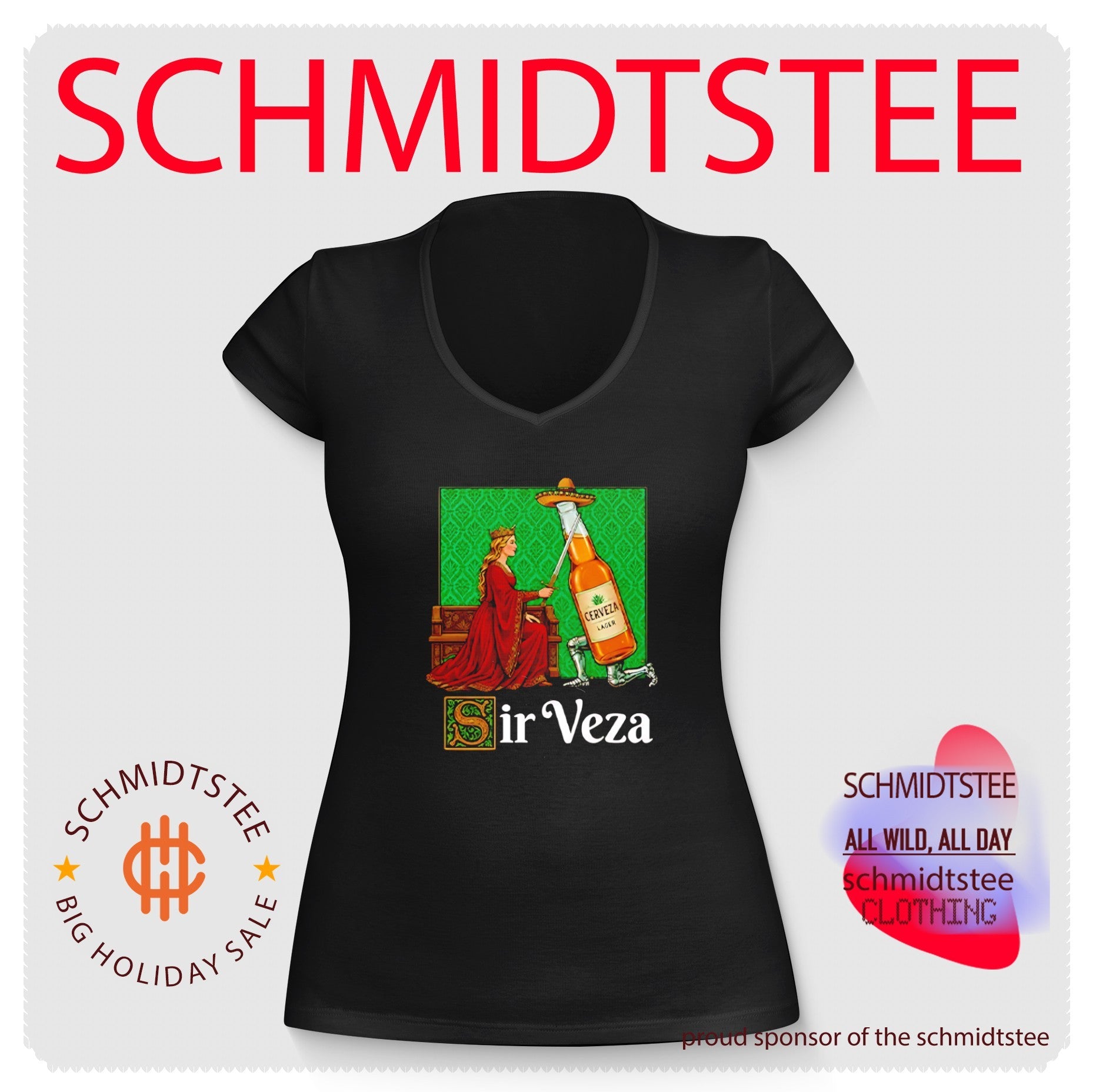 Sir Veza Cerueza Beer Mexican Sombrero Shirt