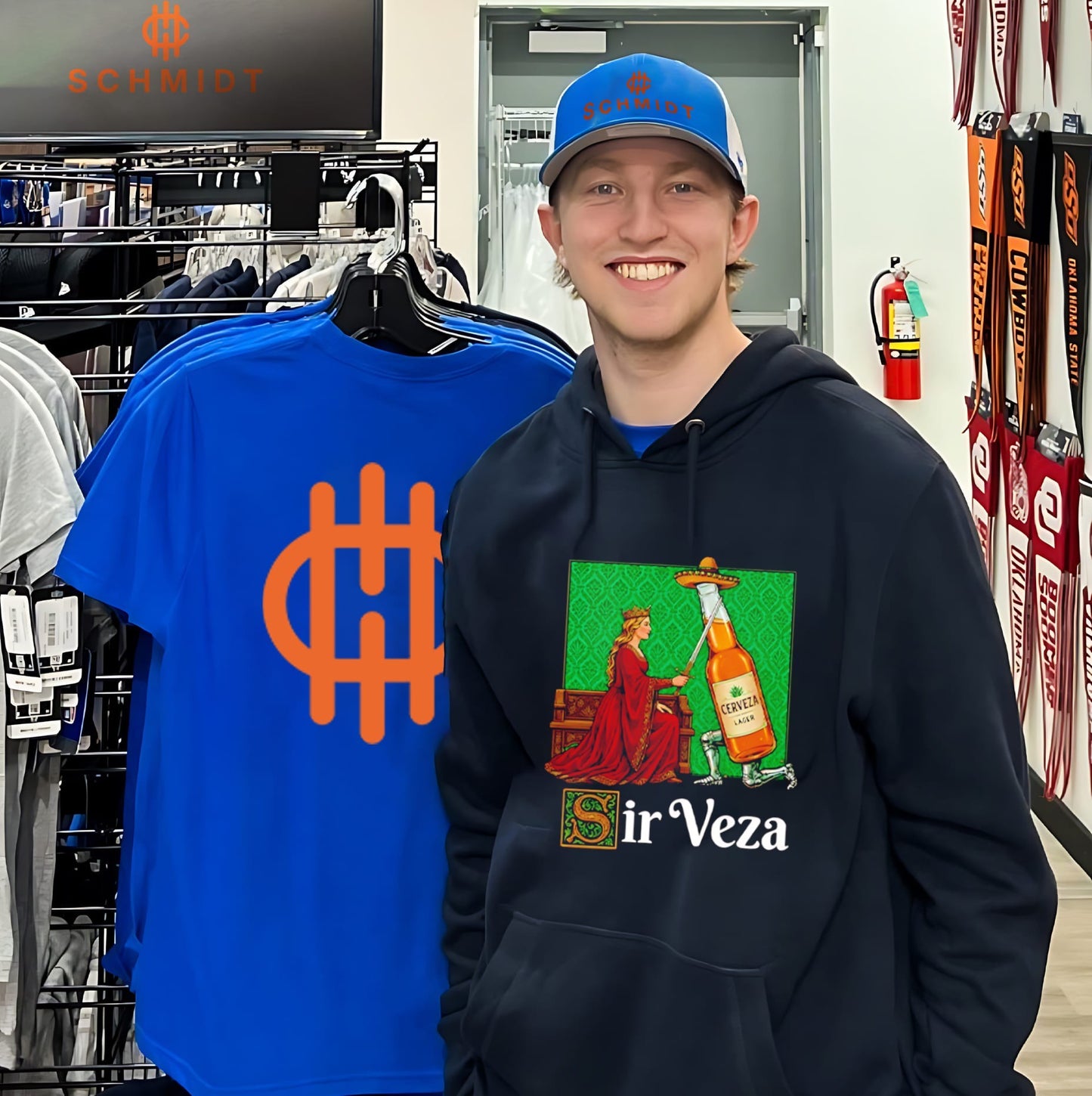 Sir Veza Cerueza Beer Mexican Sombrero Shirt