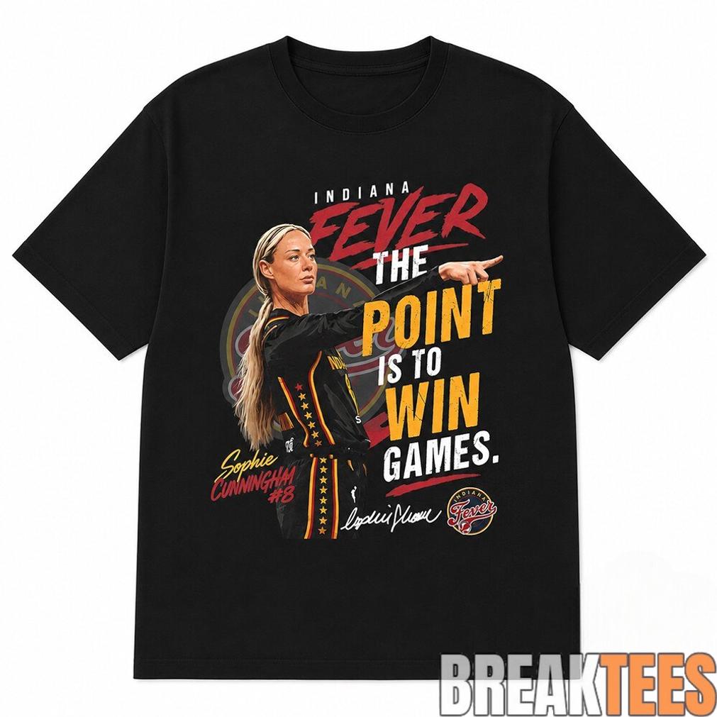 Sophie Cunningham Indiana Fever The Point Is To Win Games Meme Edition Shirt