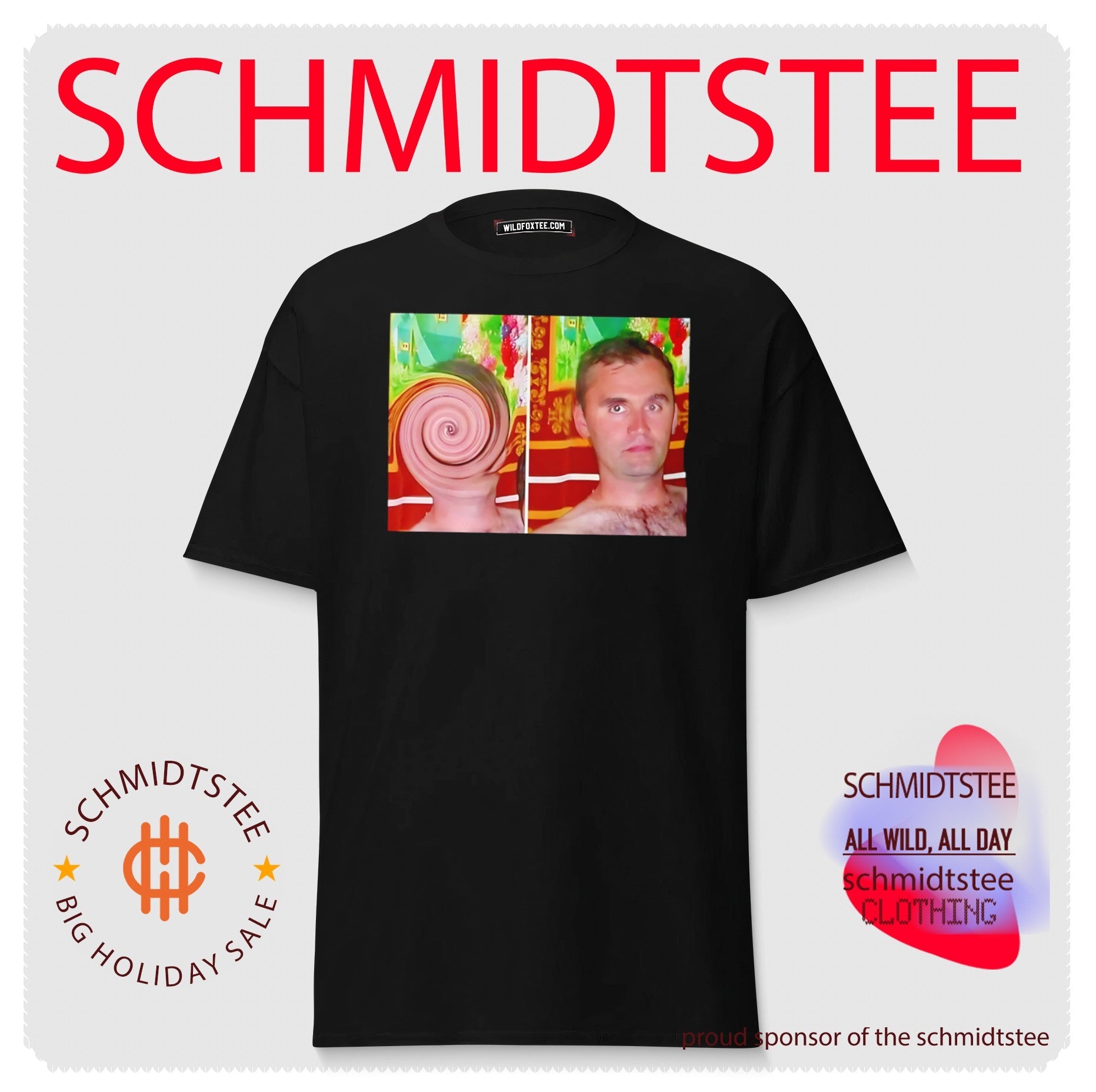 Swirly Kirk Charlie Robocough Kirkification Meme shirt