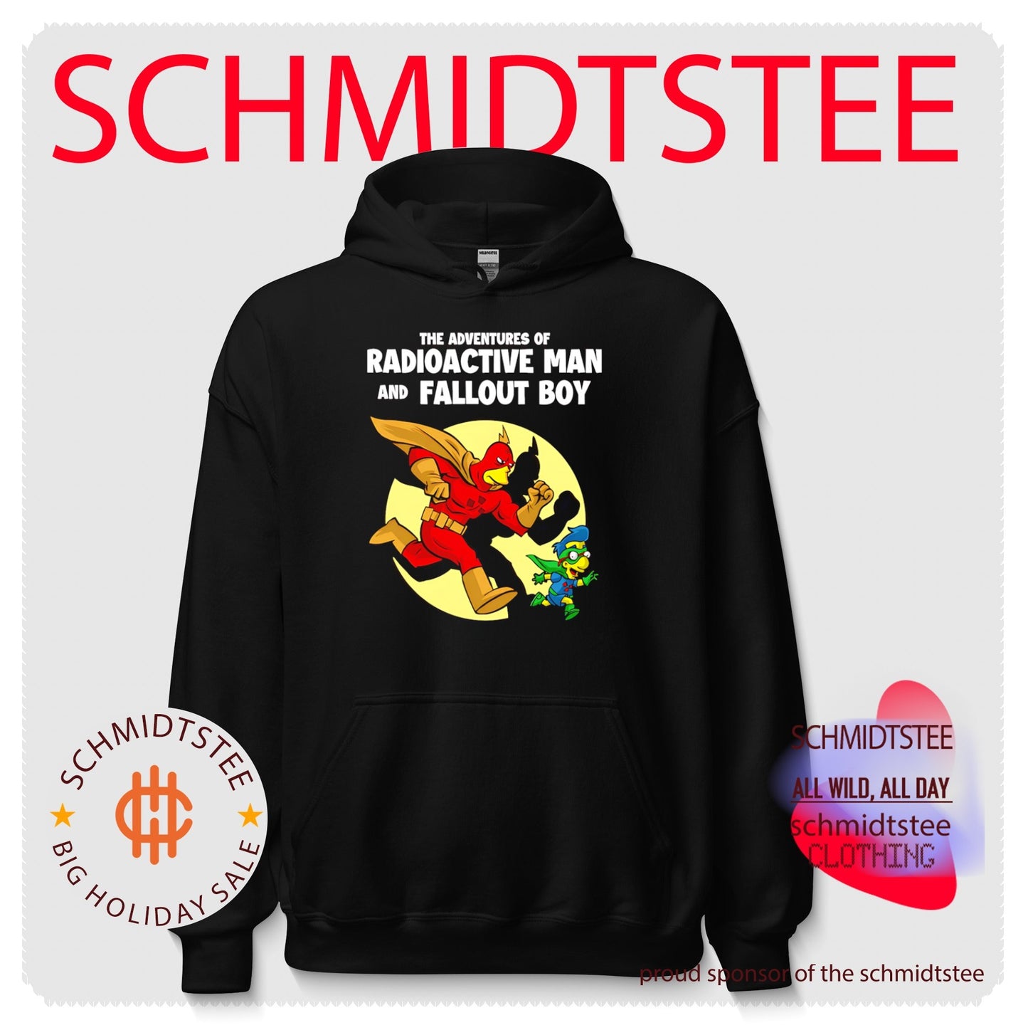 The Adventures of Radioactive Man and Fallout Boy shirt