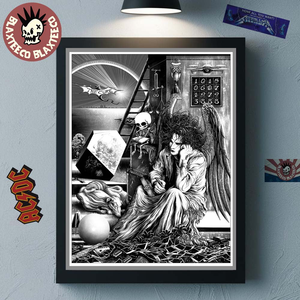 The Cure Berlin Germany 2026 Night 1 Limited Edition Event Poster At Wuhlheide On July 10 2026 Home Decor Poster Canvas