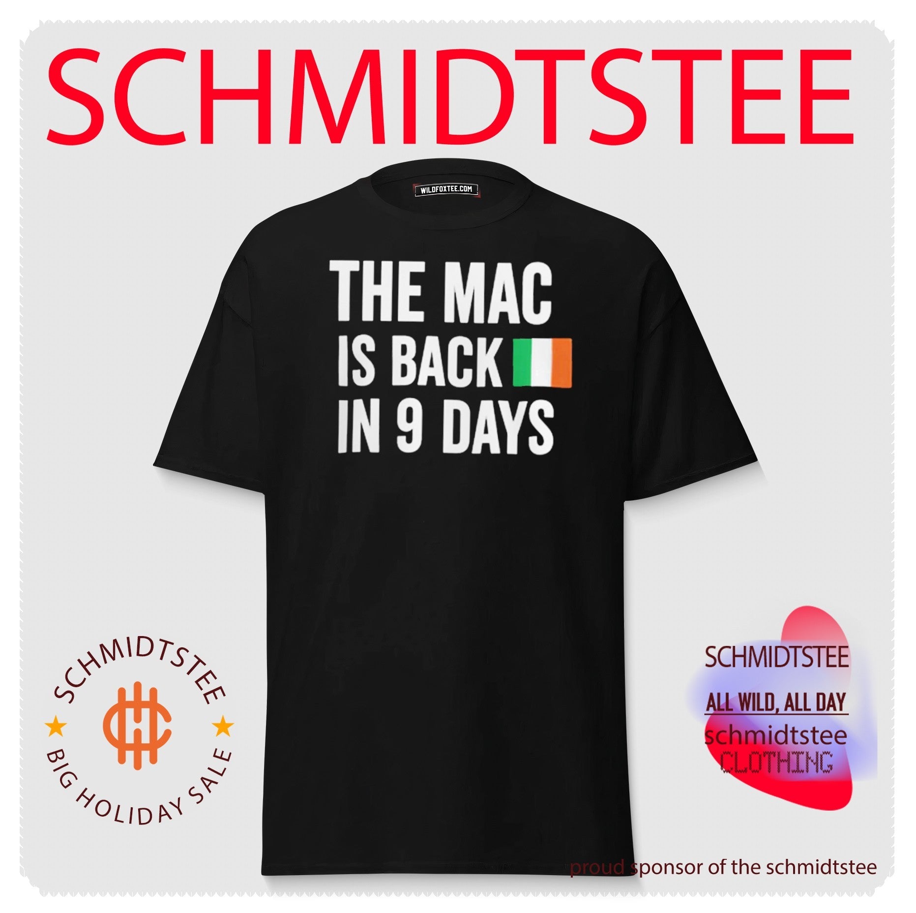 The Mac Is Back In 9 Days Shirt