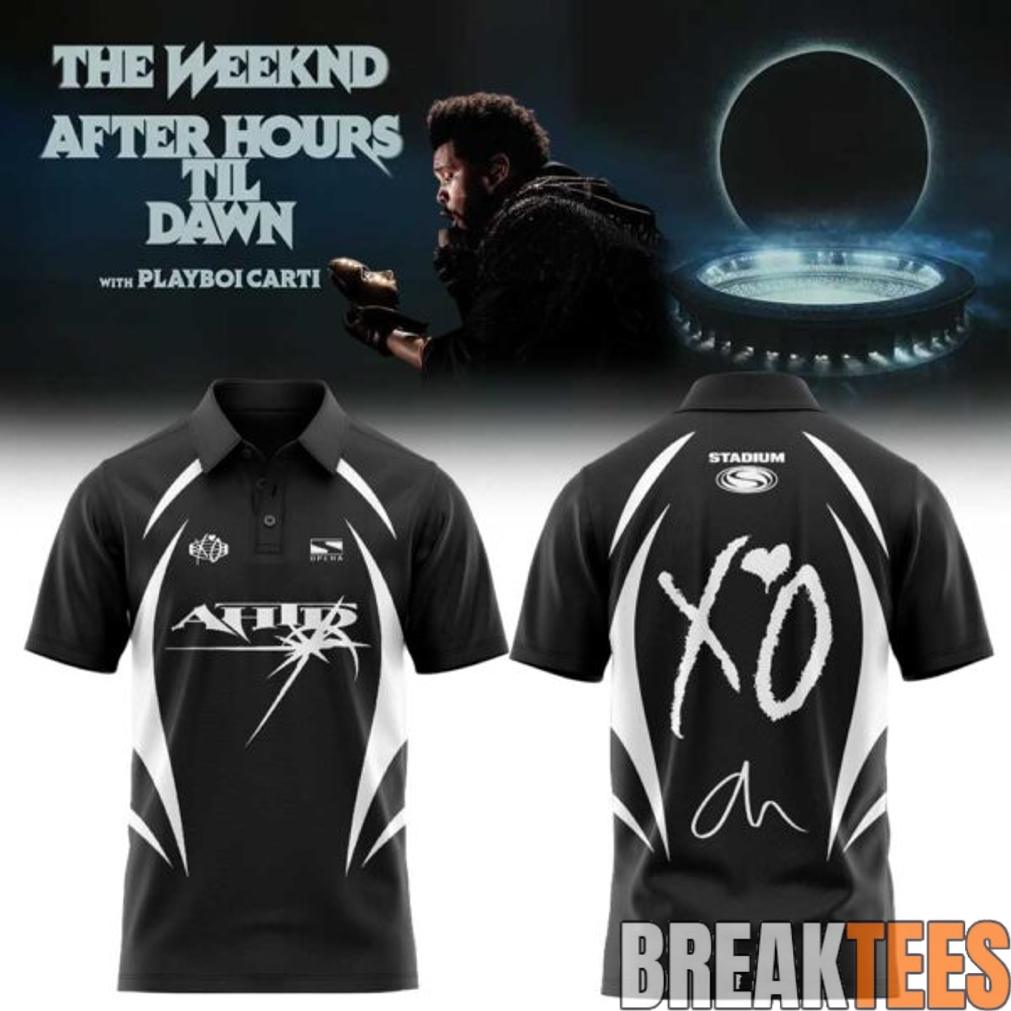 The Weeknd After Hours Til Dawn 2026 Stadium Tour Signature Limited Polo