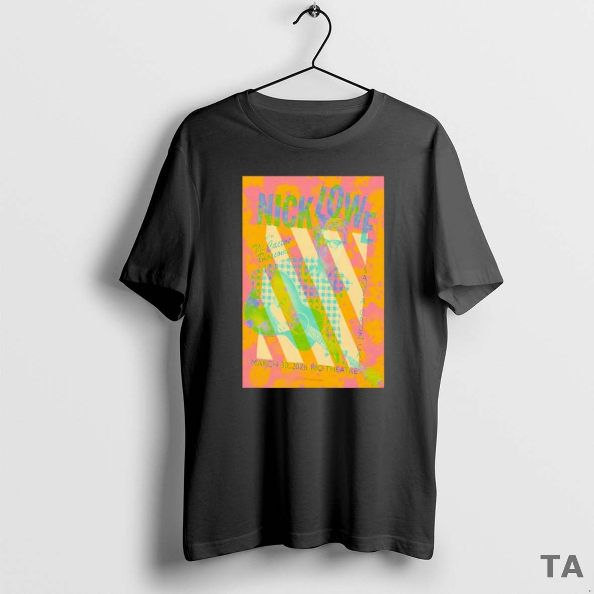 Top Nick Lowe Mar 30 2026 Rio Theatre Santa Cruz Ca T Shirt Sweater