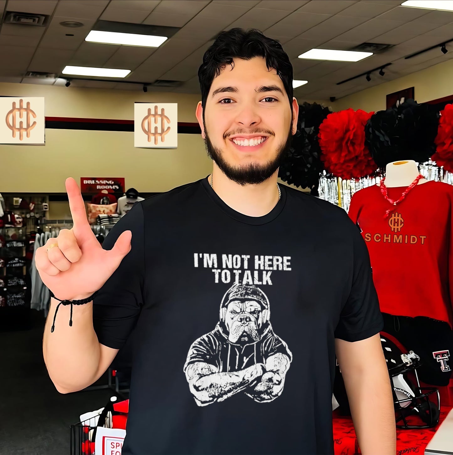 Trevor Rogers I’m Not Here To Talk Shirt