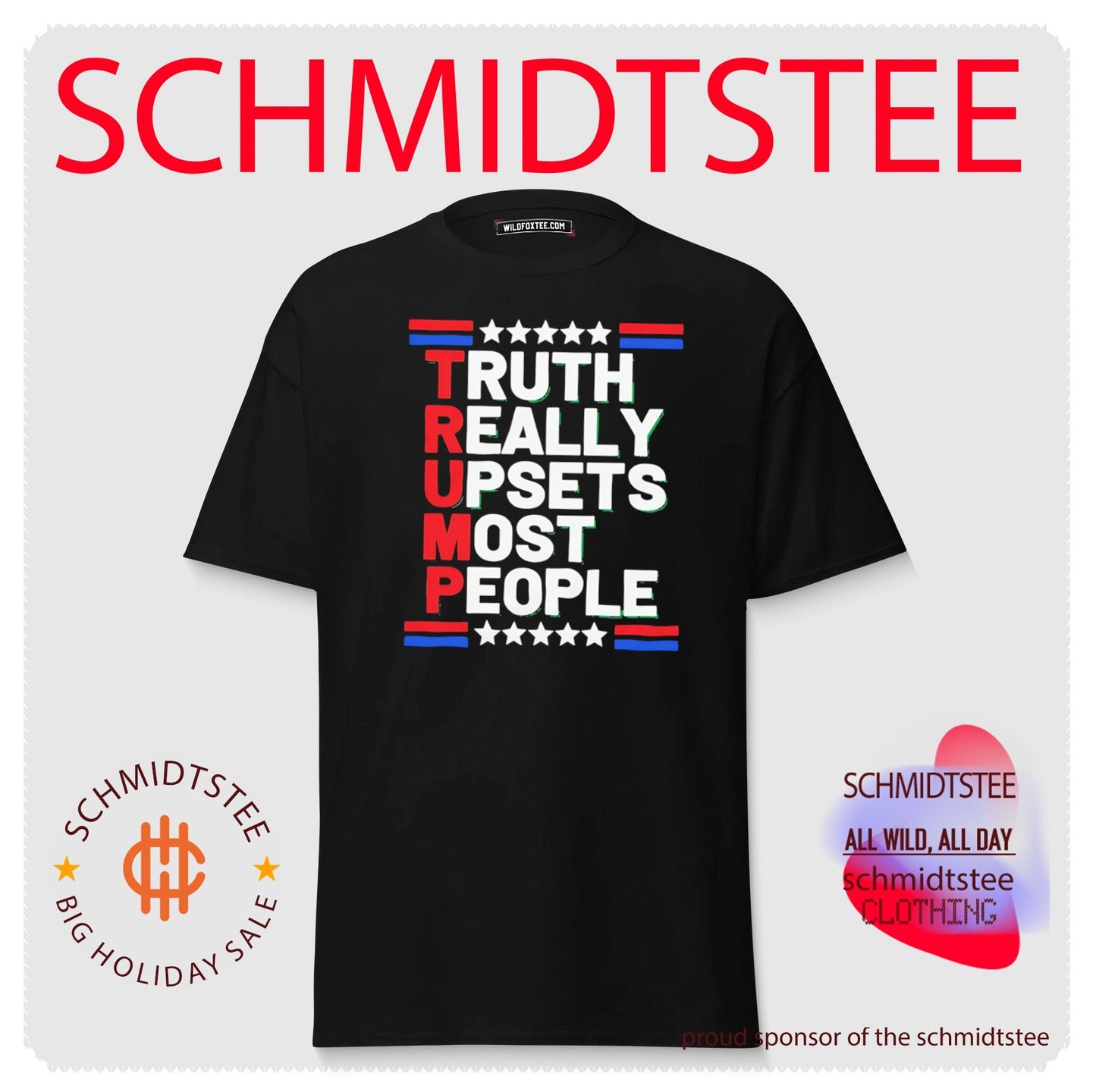 Truth Really Upsets Most People Patriotic Political Statement shirt
