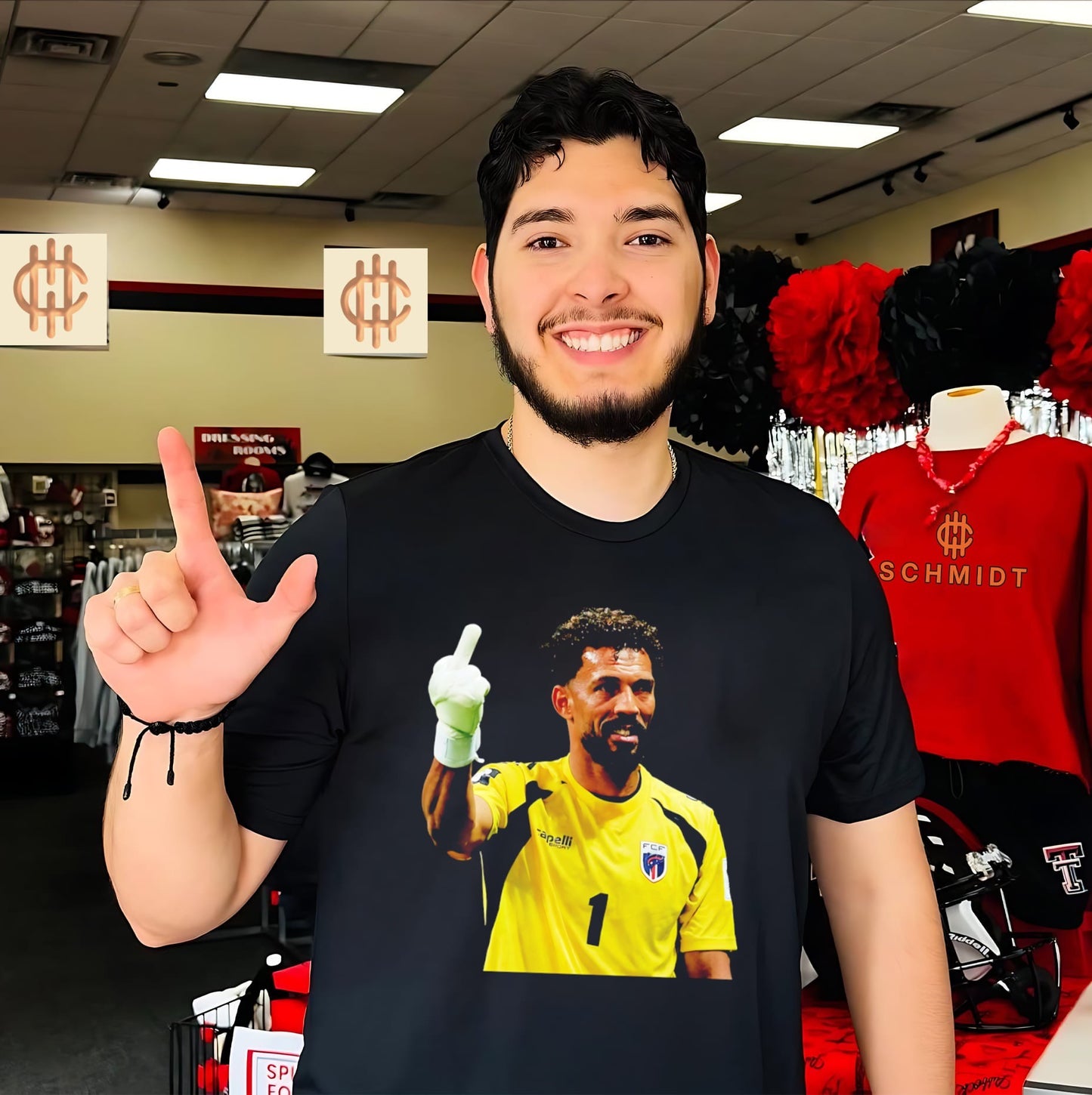 Vozinha Cape Verde National Team Middle Finger 2026 World Cup shirt