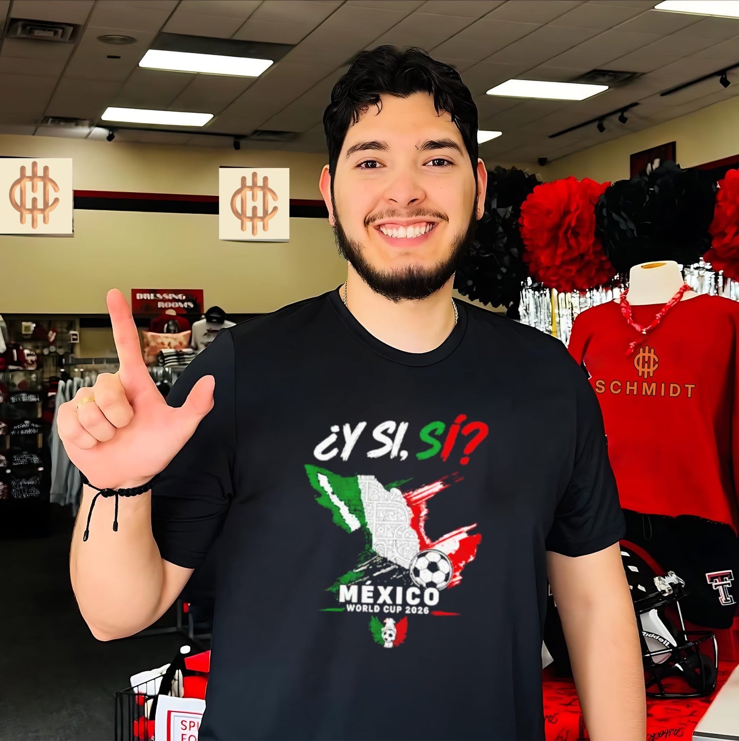 Y Si Si Mexico Map Soccer World Cup 2026 shirt