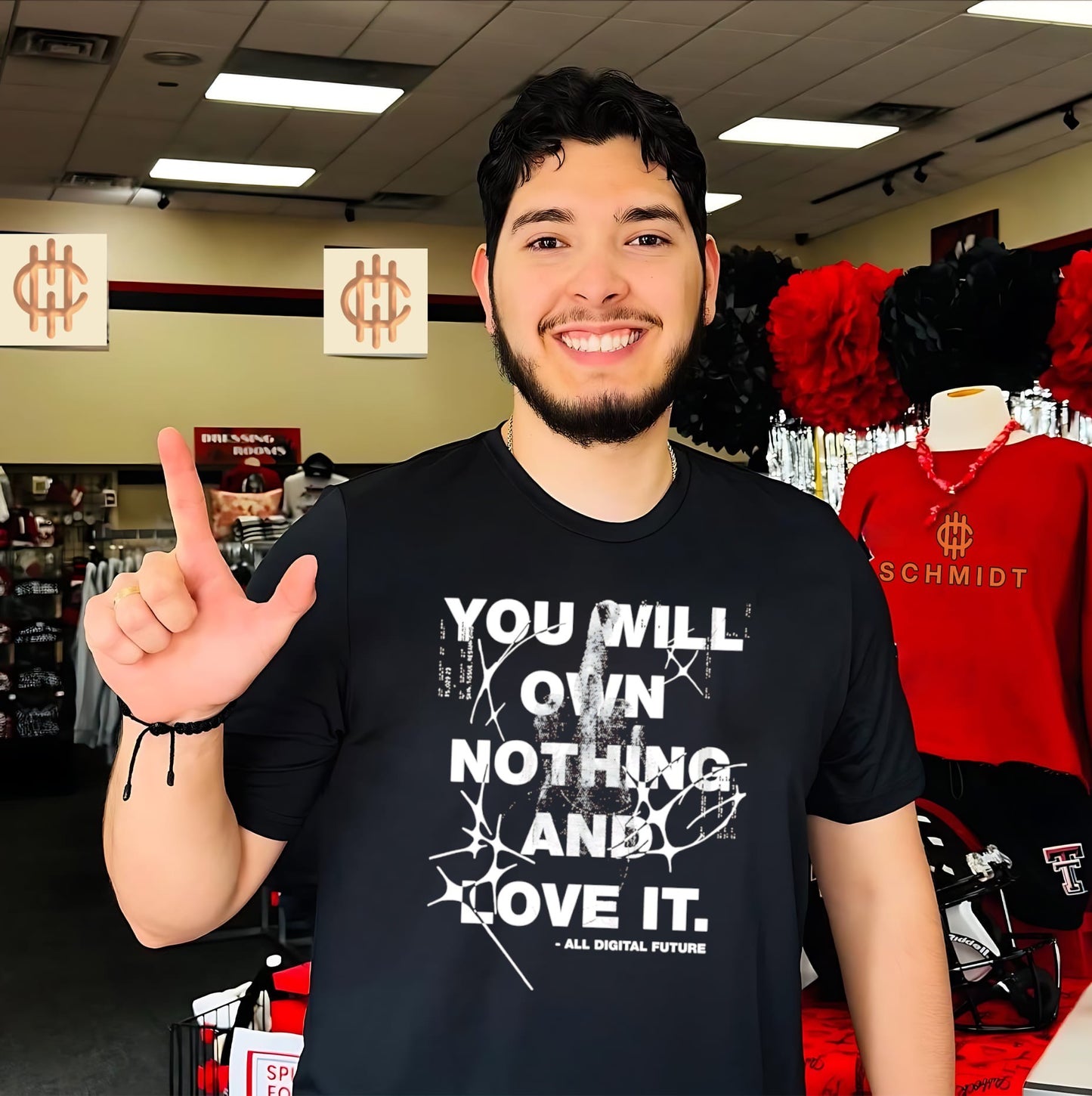 You Will Own Nothing and Love It All Digital Future Middle Finger shirt