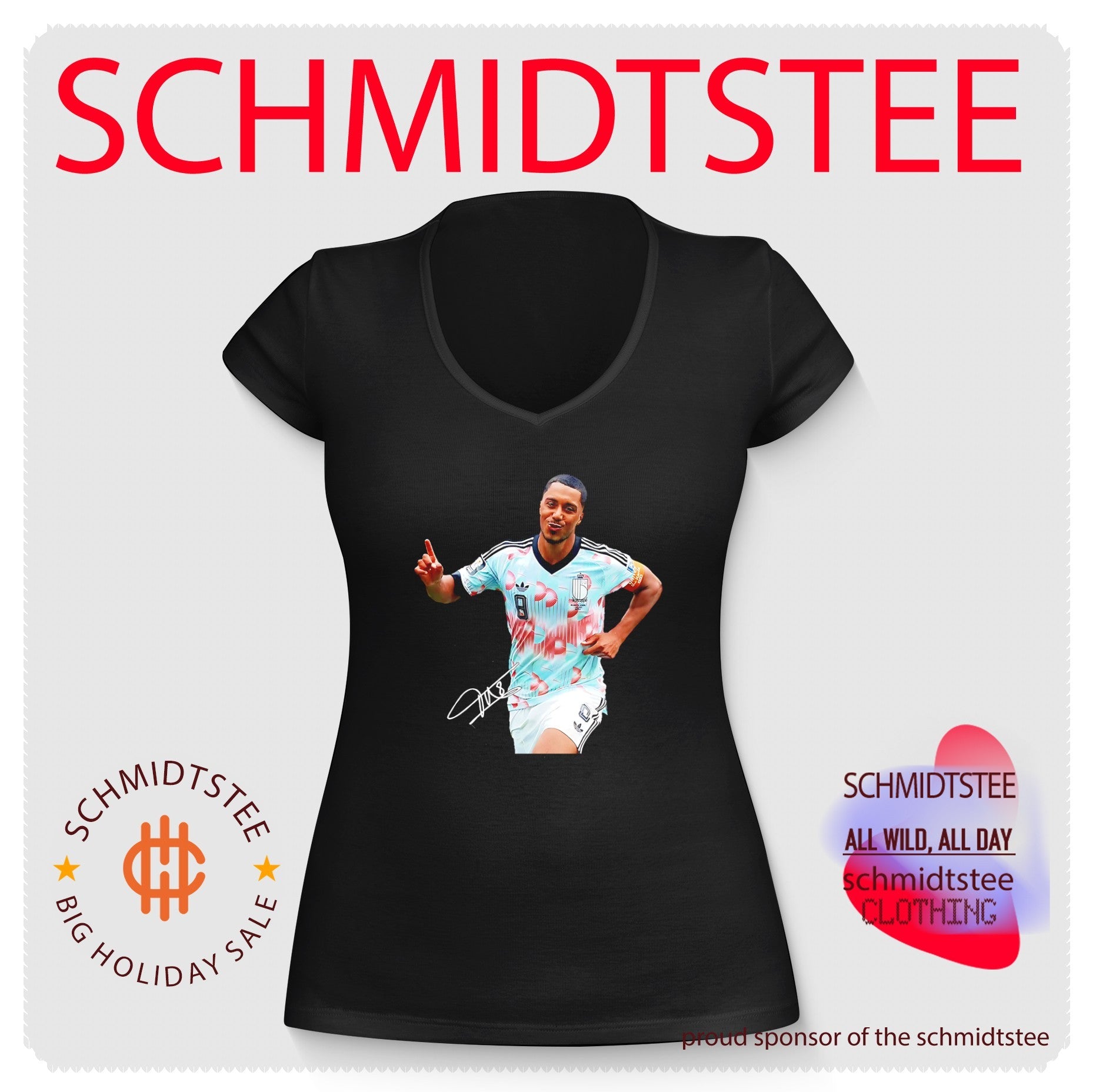 Youri Tielemans Belgium national football running signature shirt