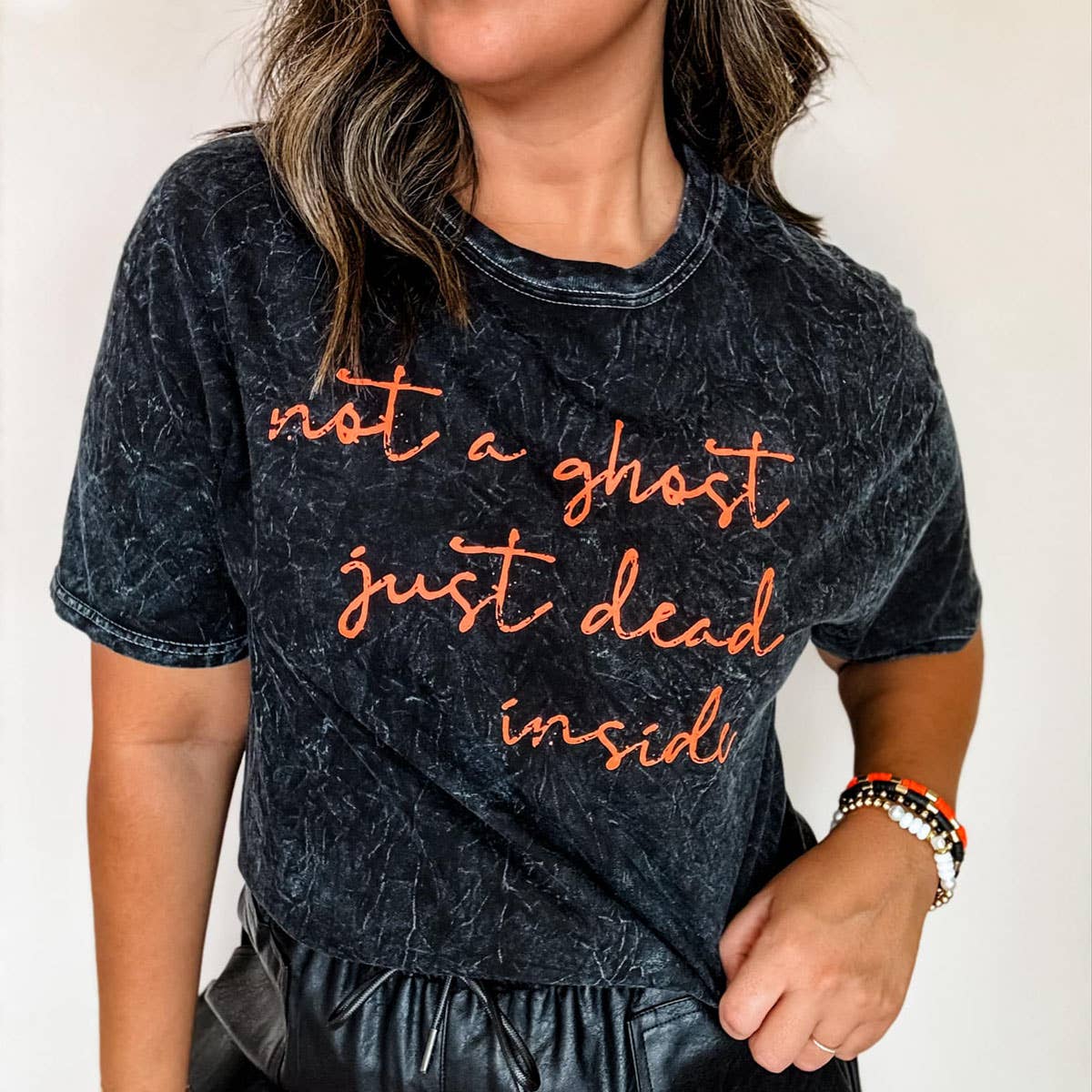 Not A Ghost Just Dead Inside Shirt, Halloween Shirt