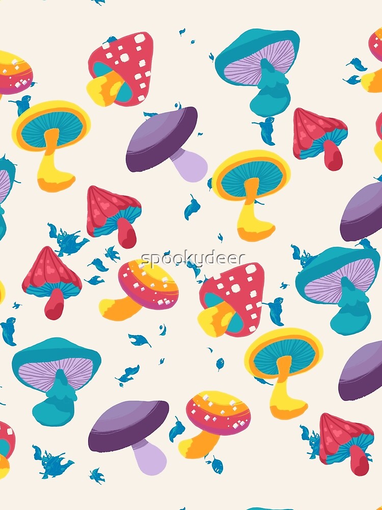 Mushroom Party by spookydeer