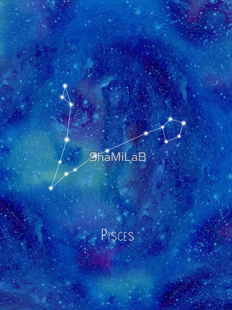 Constellation Pisces by ShaMiLaB