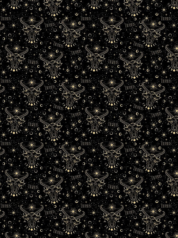 Taurus Celestial Zodiac Pattern by bluesdesigns