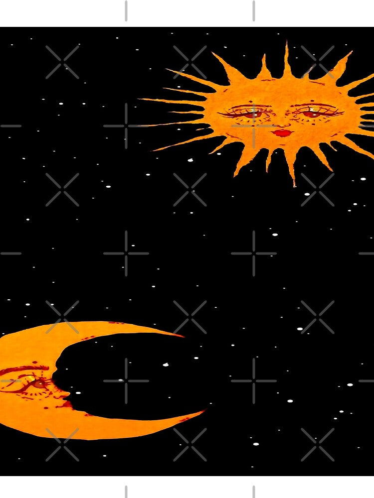 Sun and Moon Celestial Tapestry by Mosaic-97