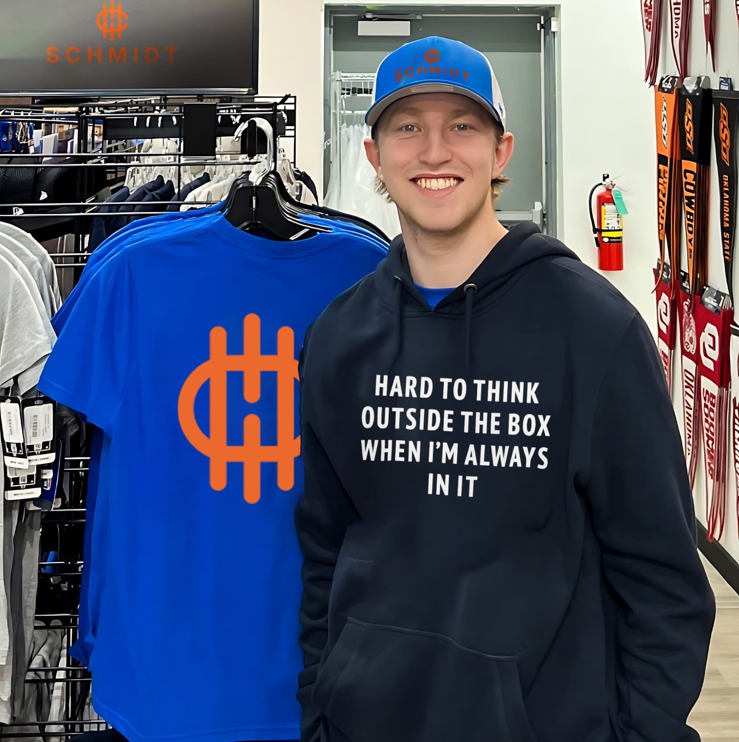 Hard To Think Outside The Box When I’m Always In It Shirt