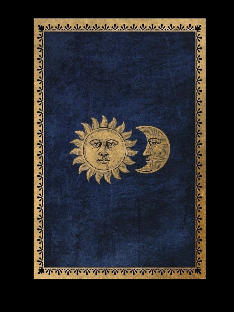 Sun and moon 90s whimsygoth celestial by BrontesWhimsyStore