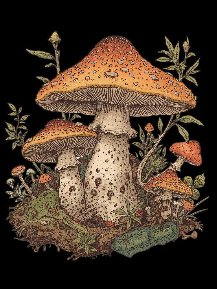 Goblincore / Cottagecore Mushroom Magic by stefyComp