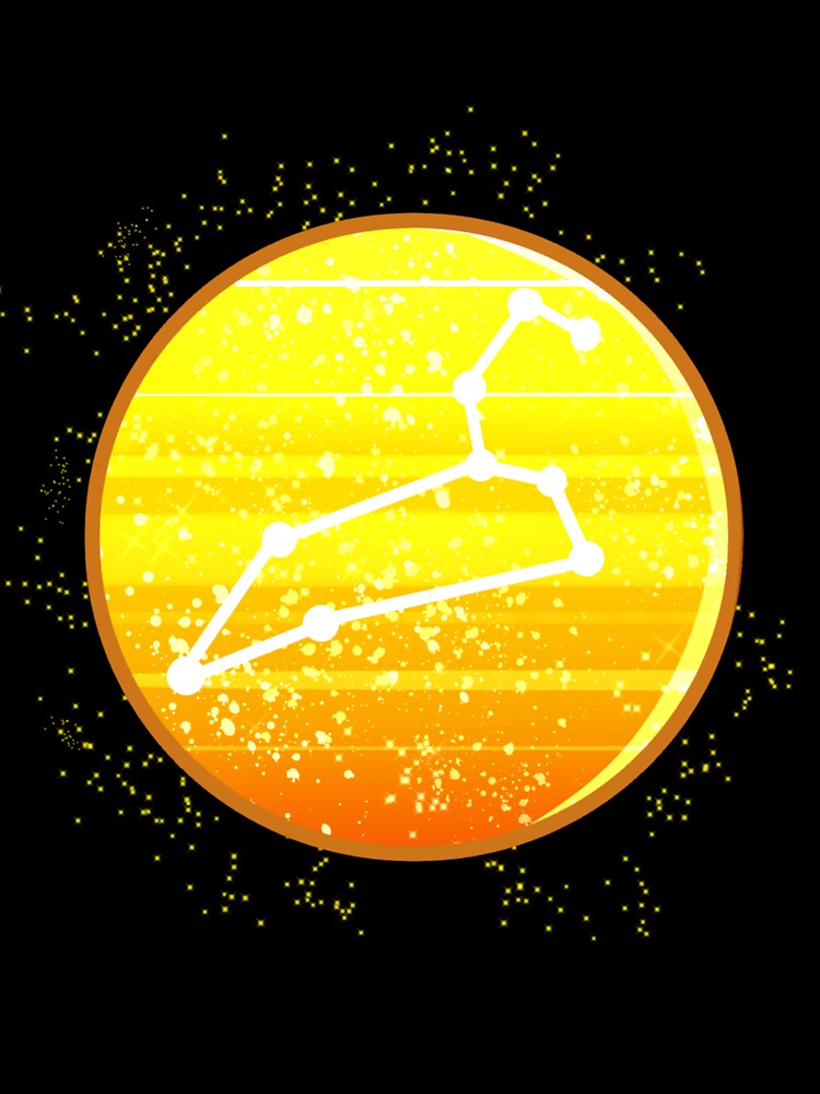 Zodiac Sign: Leo Star Constellation by Dahky's Creations