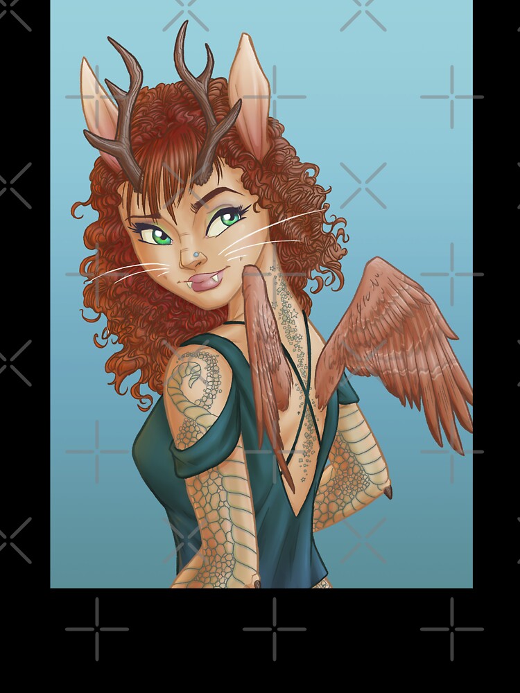 Alt-Fashion Wolpertinger by Powers Art