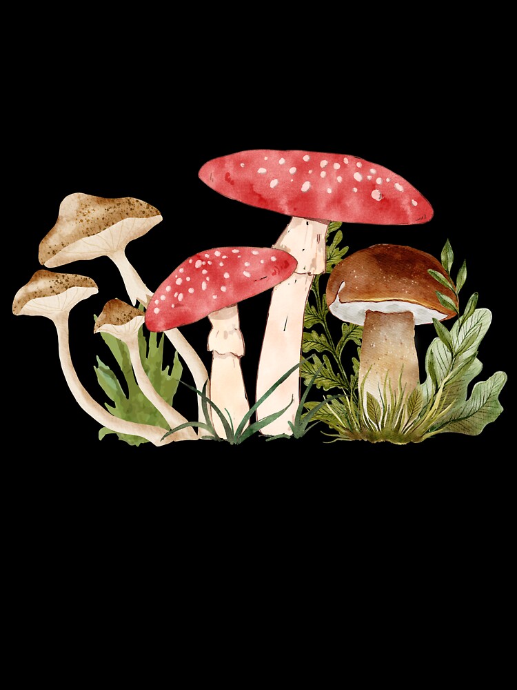 Trust the mycelium mushroom graphic by halesyeahhh