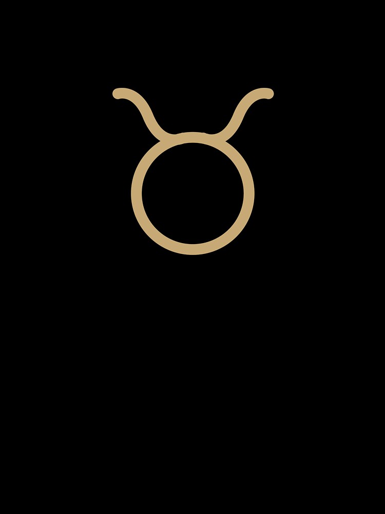 Taurus Zodiac Symbol by Merchgard