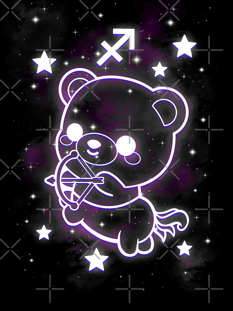 Sagittarius kawaii zodiac sign by NemiMakeit