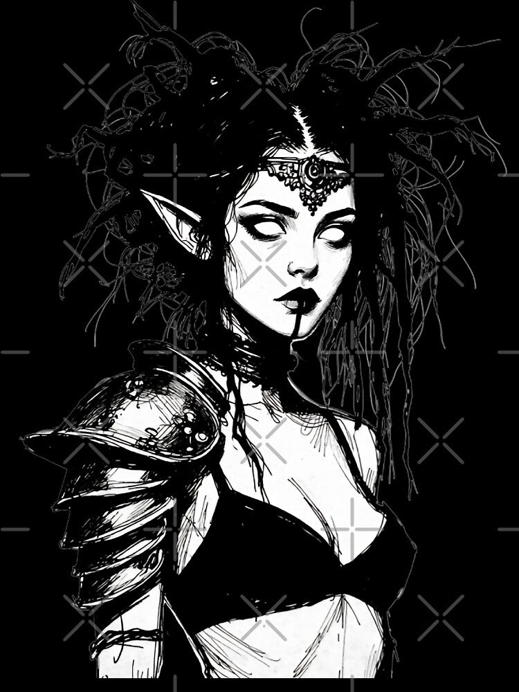 Warrior Elf by Velvet Vulcan Art