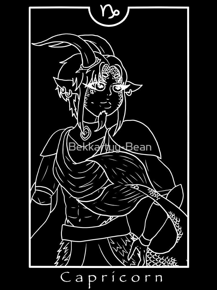 Capricorn Card by Bekkartyy-Bean