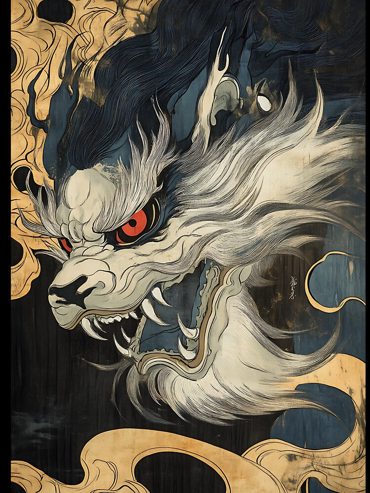 Japanese Mythology Art by bapupa