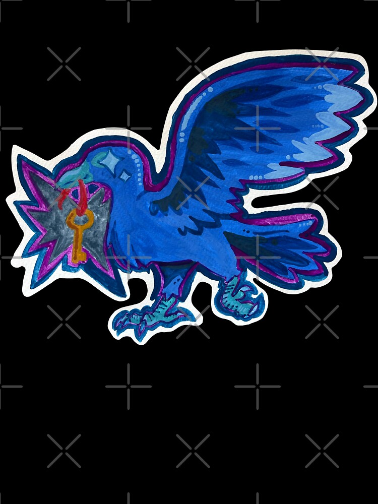 A Crow and a Key by MagmaCat
