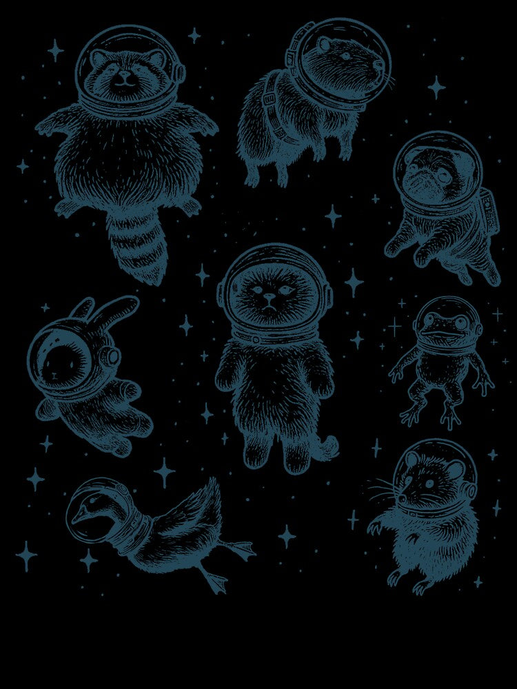 Funny Cat Meme Animals In Space by RebeccaLittlee