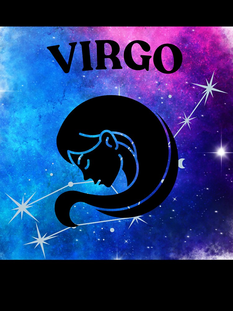 Zodiac Sign - Virgo Line Art Illustration by Dragon-Act-Art