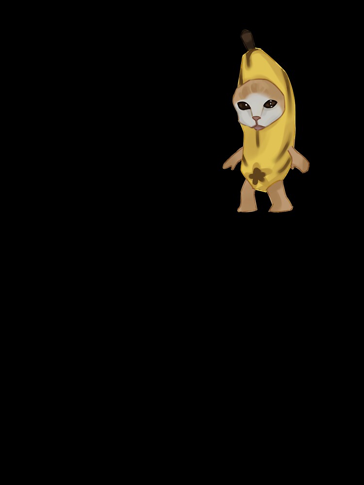 Banana cat meme illustration by Suunart