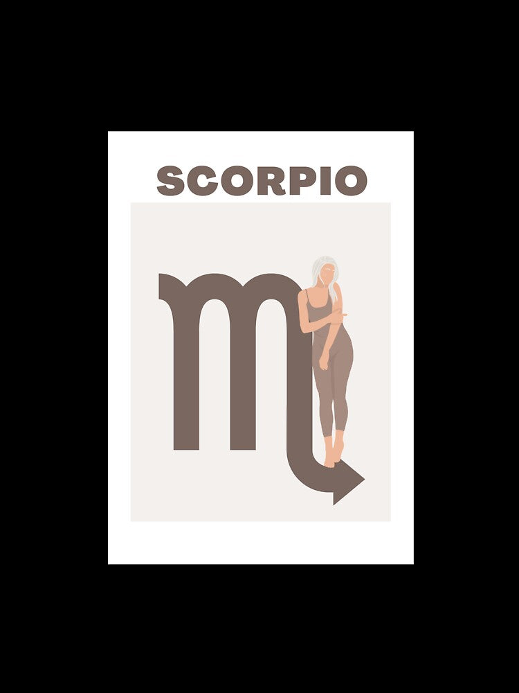 Scorpio | Zodiac sign illustration by illustratedbye