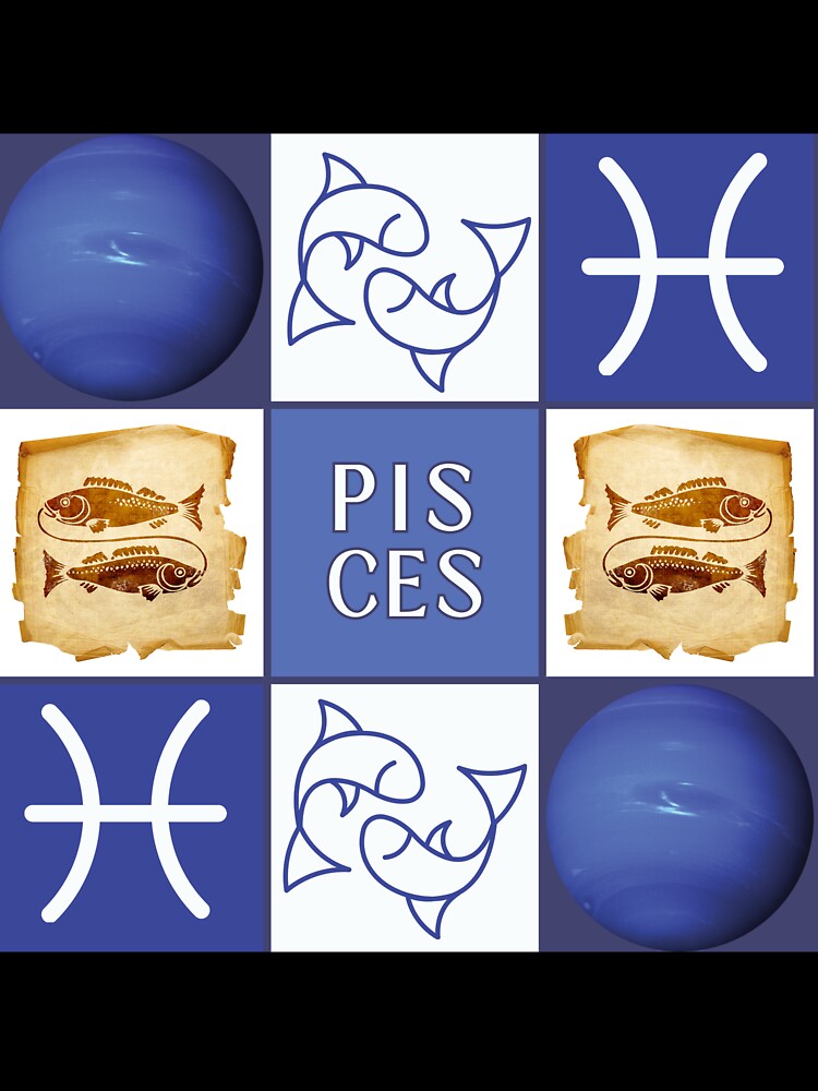 Pisces Fish Zodiac Astrology Design by Scotti Cohn