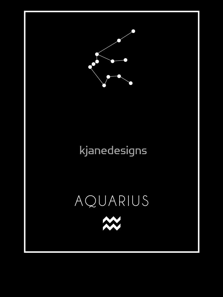 Aquarius Zodiac Sign by kjanedesigns