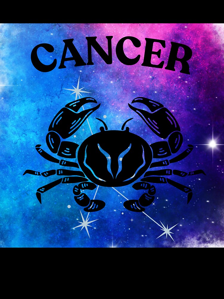 Zodiac Sign - Cancer Line Art Illustration by Dragon-Act-Art