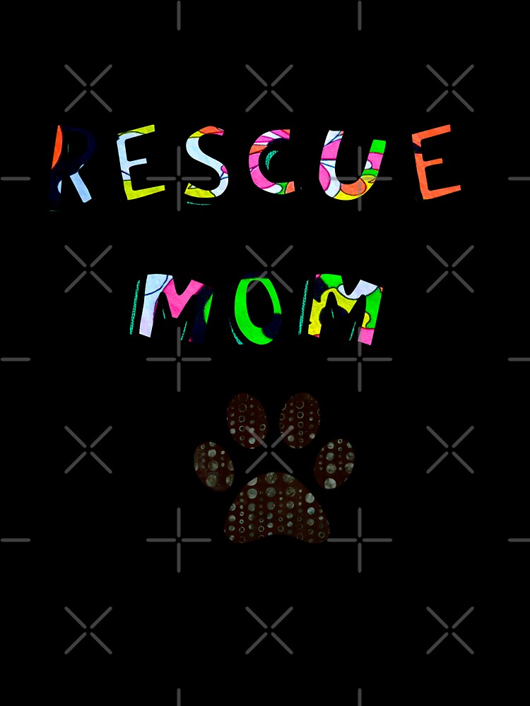 Rescue Mom Retro Design by artbyomega