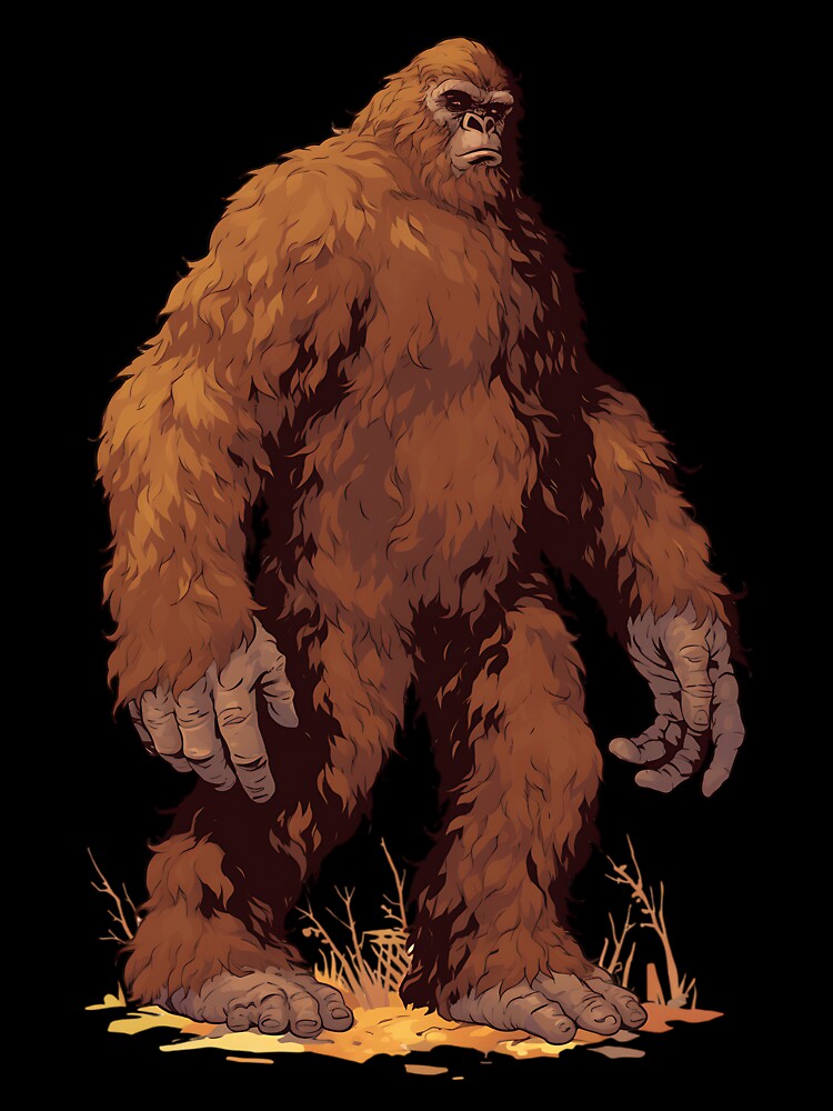 Legendary Creatures: Bigfoot Sasquatch Legend by bapupa