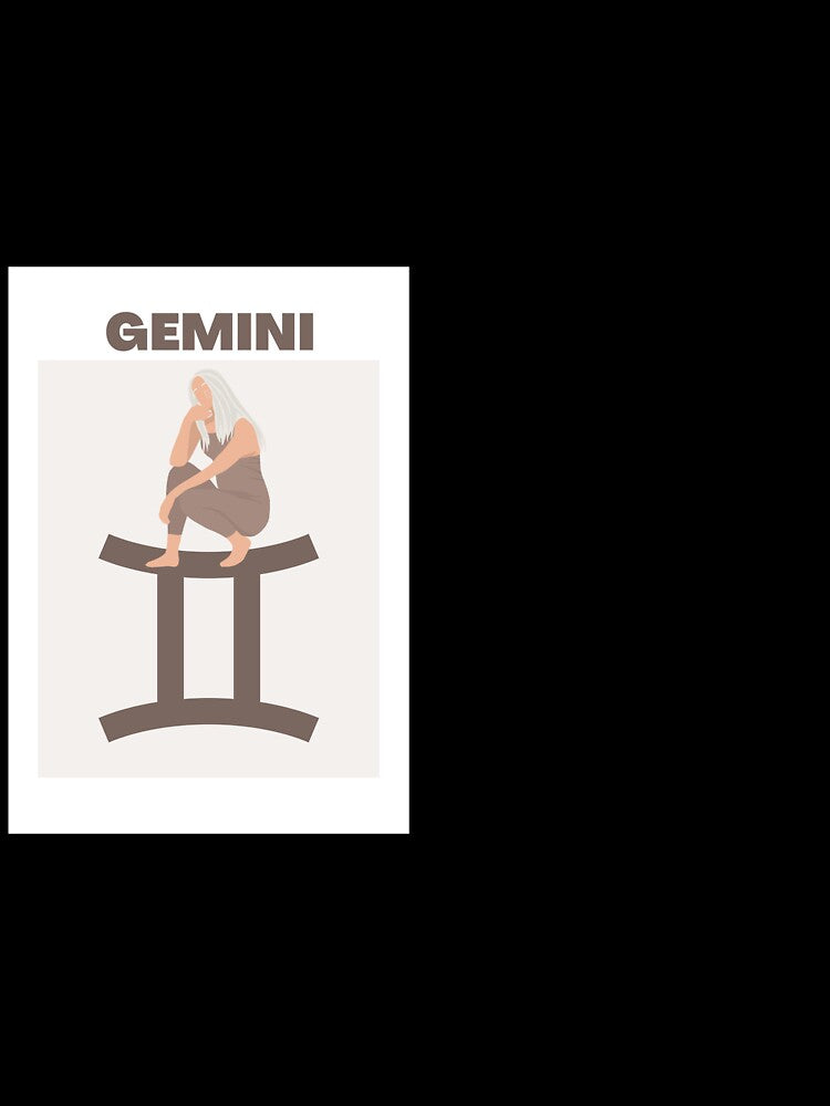 Gemini | Zodiac sign illustration by illustratedbye