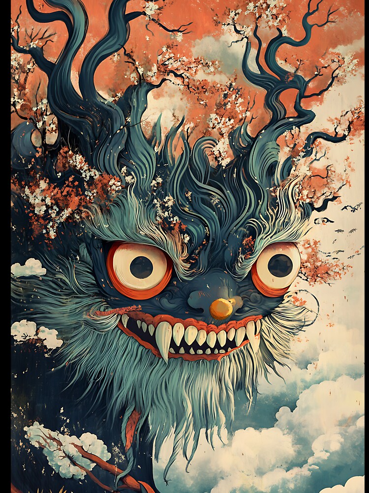 Japanese Yokai Art by bapupa