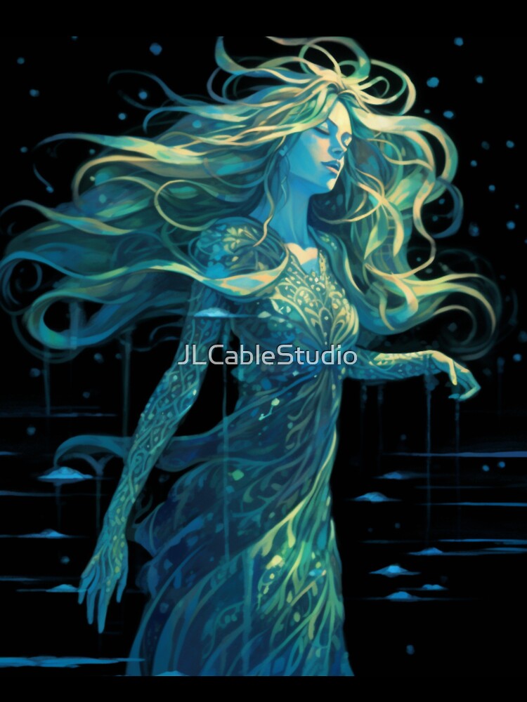 Rusalka: The Melancholic Siren of Slavic Seas by JLCableStudio